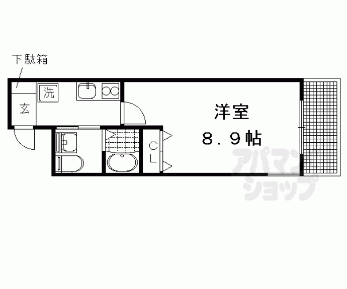 【シエルコート浄土寺】間取