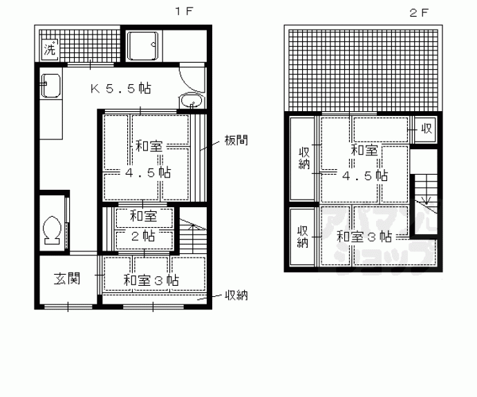 【下鴨貸家】間取