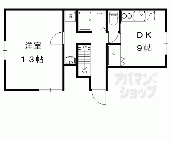 【プレ・ド・ラ・ガール】間取