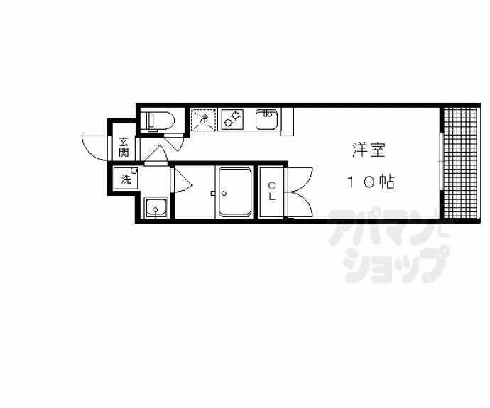 【ルミナス鞠小路】間取