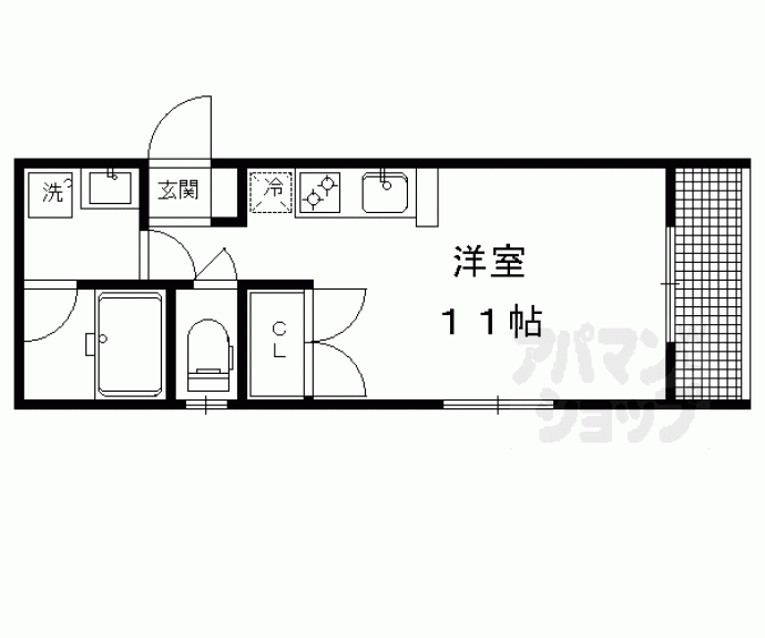 【ルミナス鞠小路】間取