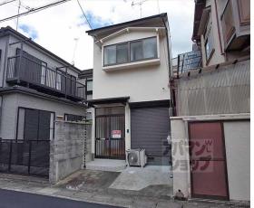 修学院中林町貸家：間取図