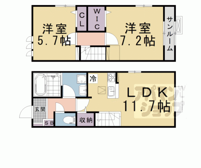 【レクロッシュ】間取