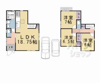 【岩倉村松町貸家１１６－１７】