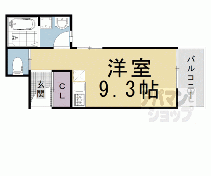 【アズィールＢ棟】間取