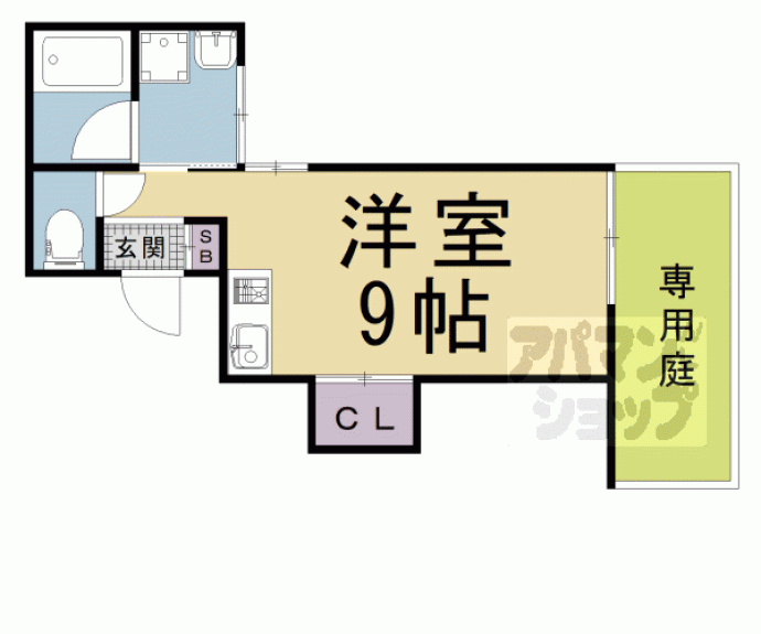 【アズィールB棟】間取