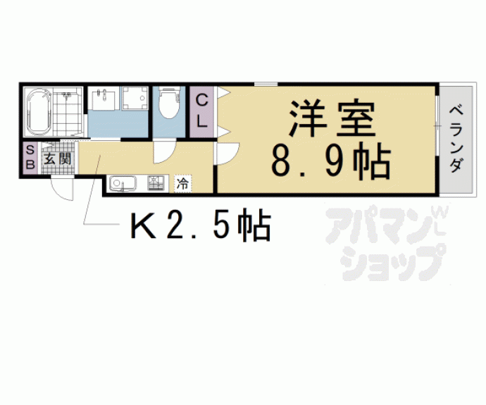 【ハーミテージ修学院】間取