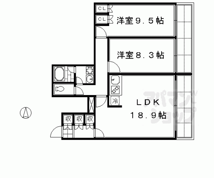 【パークハウス】間取