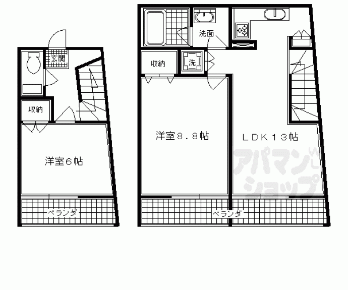 【パークハウス】間取