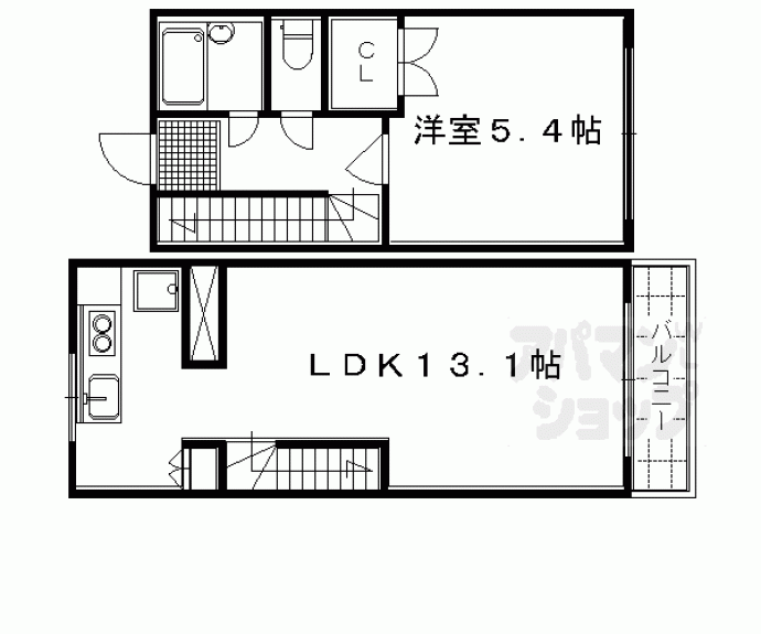 【パークハウス】間取
