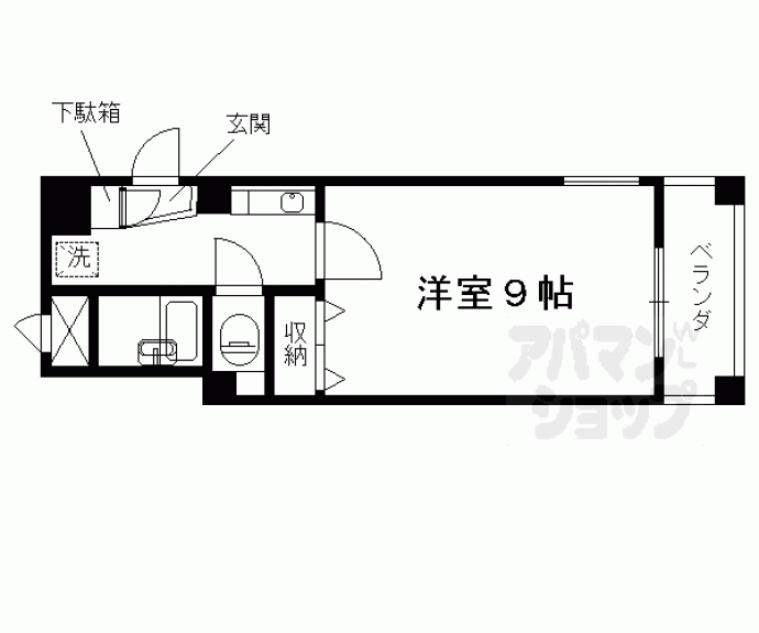 【ステーションコートヤード】間取