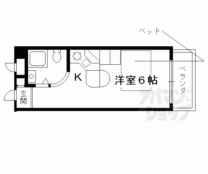 【ラ・パルフェ・ド・レジェール】間取