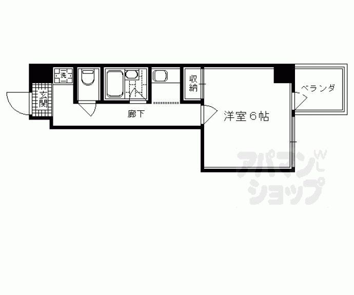 【リバティ大和大路】間取