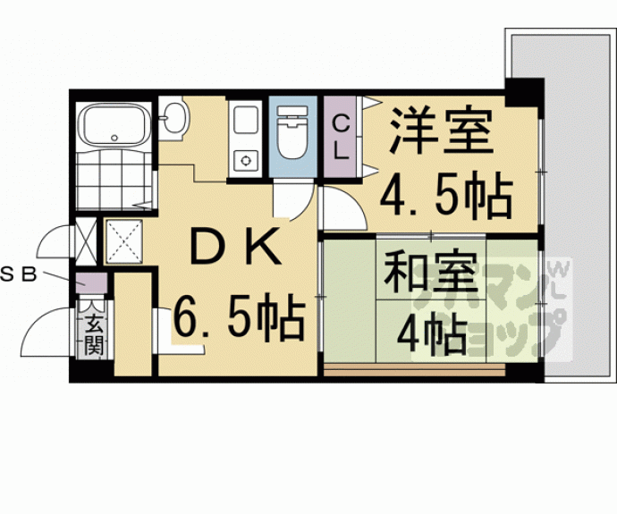 【STエンブレムくげ】間取
