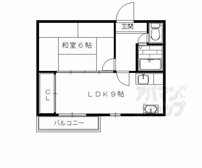 【もみじビル】間取