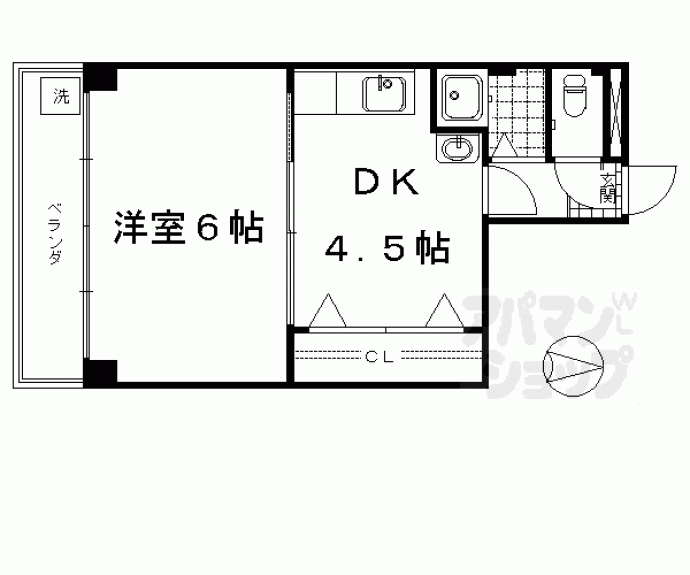 【もみじビル】間取