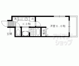 【レクサス深草１号館（ベルヴィ５６）】