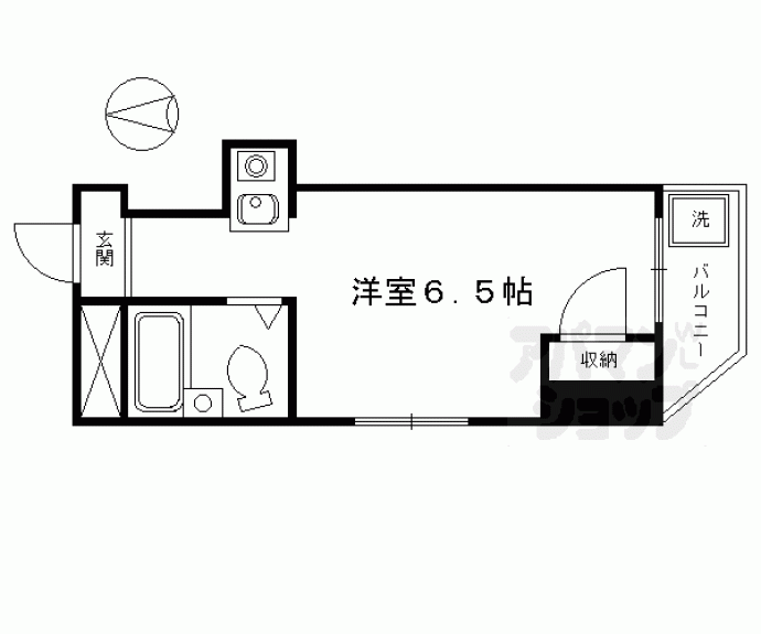 【ベルビュー花屋町】間取