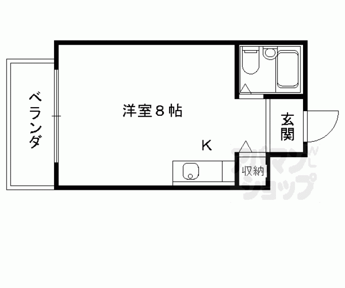 【福野マンション】間取