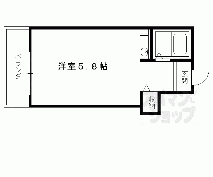 【福野マンション】間取