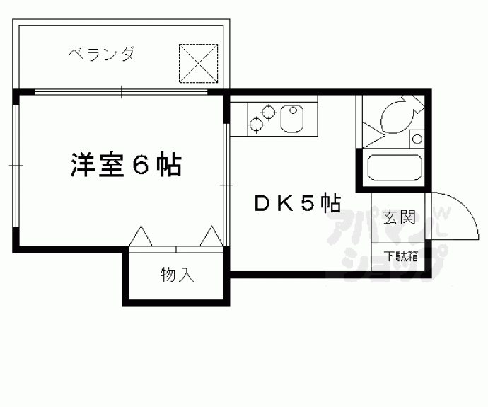 【タマミハイツ】間取