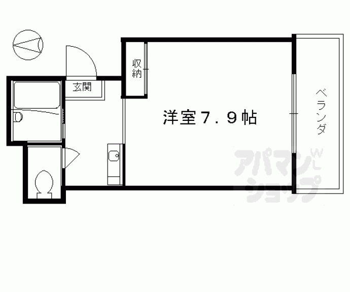 【サンウォーター】間取
