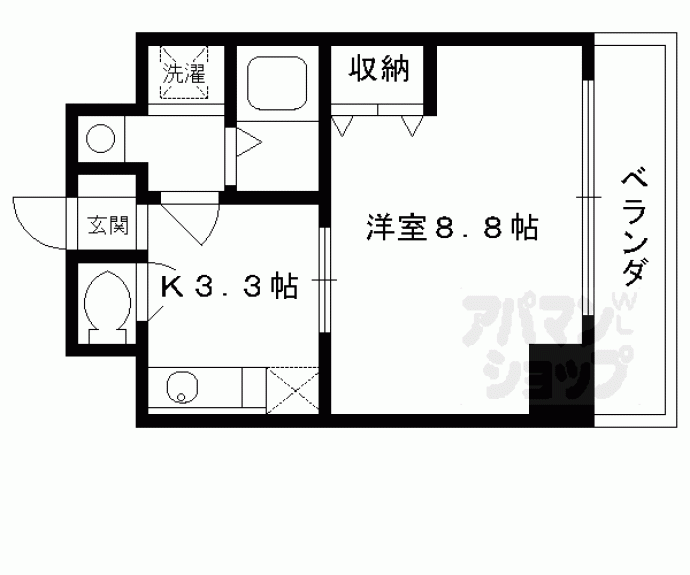 【グランフォート伏見】間取