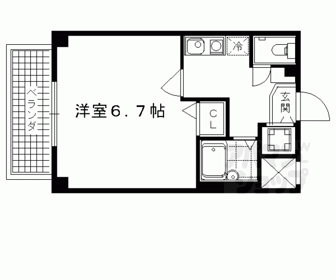 【プレサンス京都東山CityLife】間取