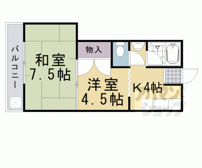 【まるせきマンション】間取
