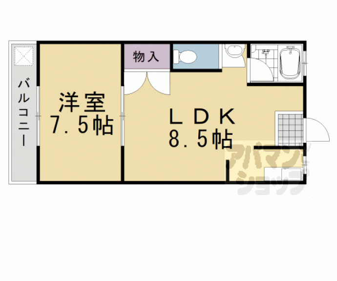 【まるせきマンション】間取