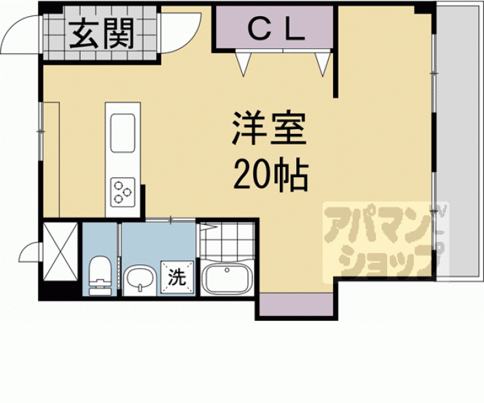【プランドール御所ノ内】間取