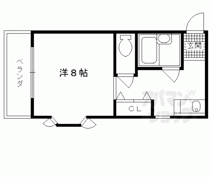 【ネオシャロム吉祥院】間取