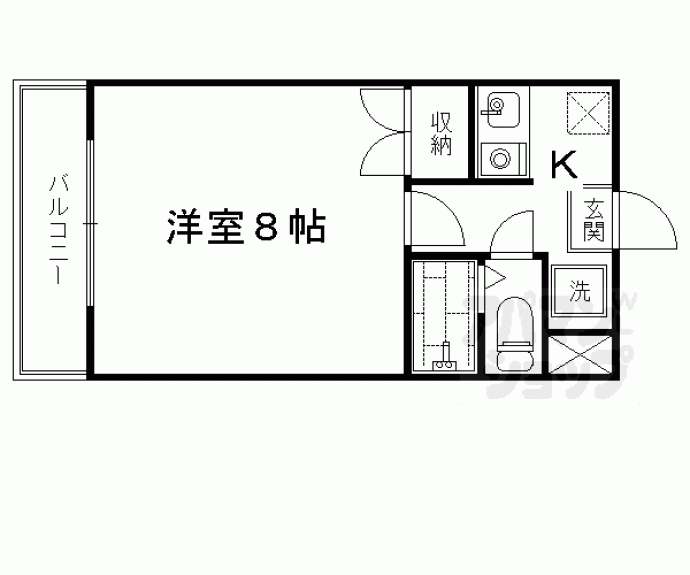 【ネオシャロム吉祥院】間取