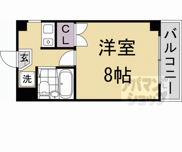 【ネオシャロム吉祥院】間取