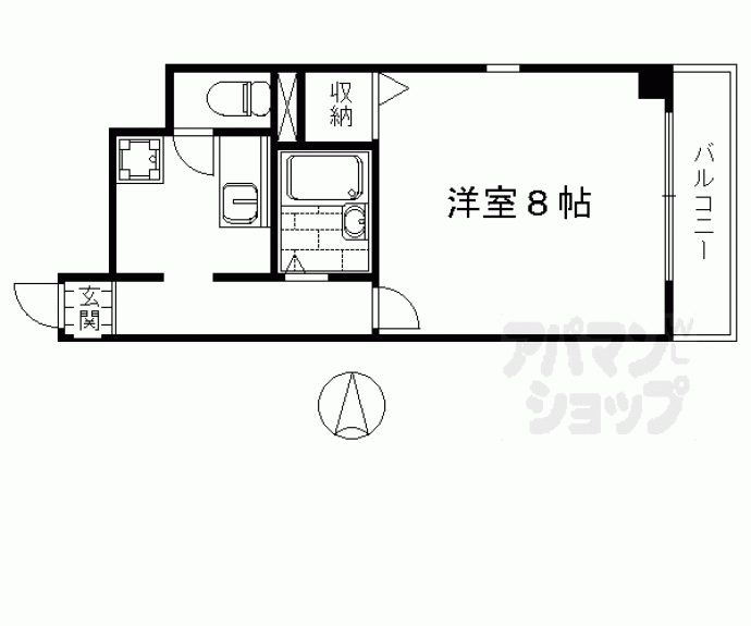 【ベレヴュー鴨川】間取