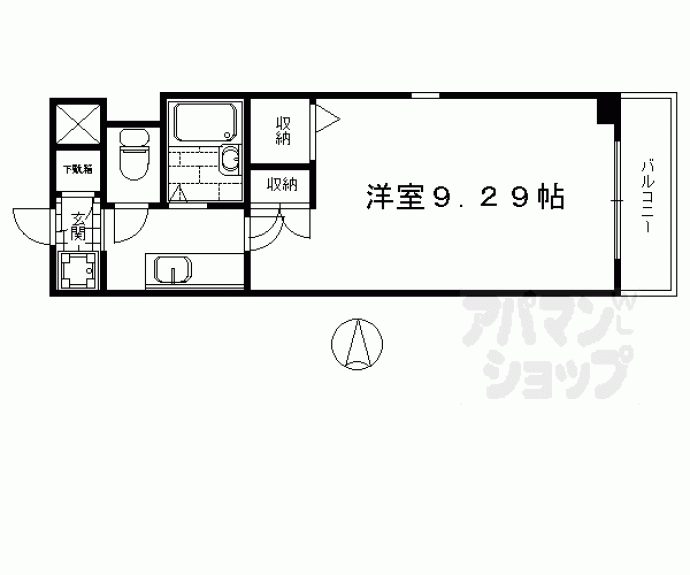 【ベレヴュー鴨川】間取