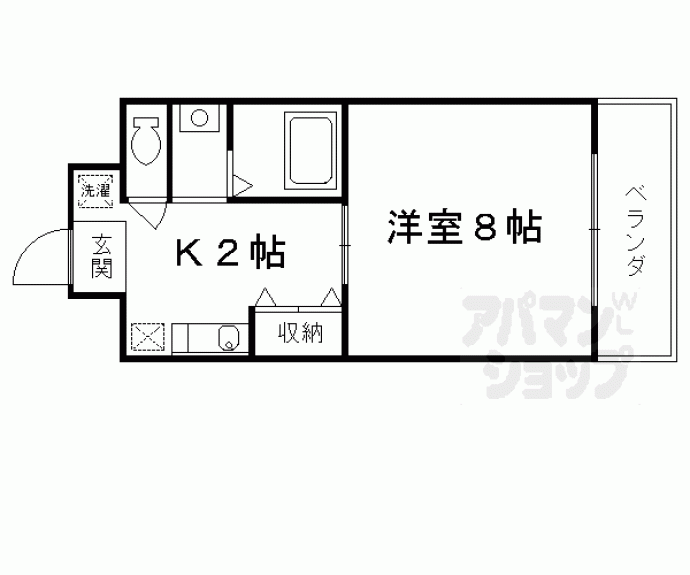 【河原町ビル】間取