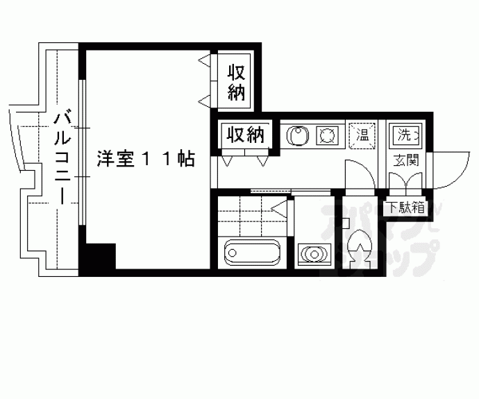 【河原町ビル】間取