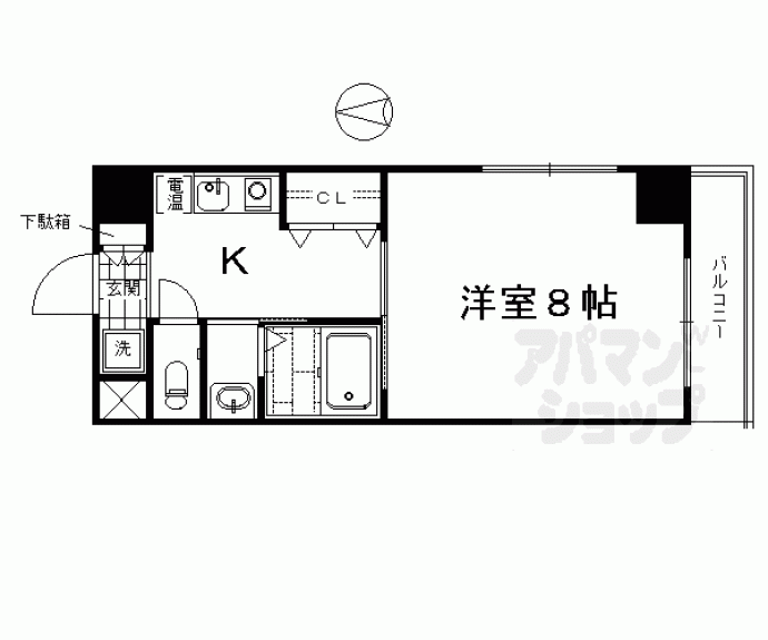 【河原町ビル】間取