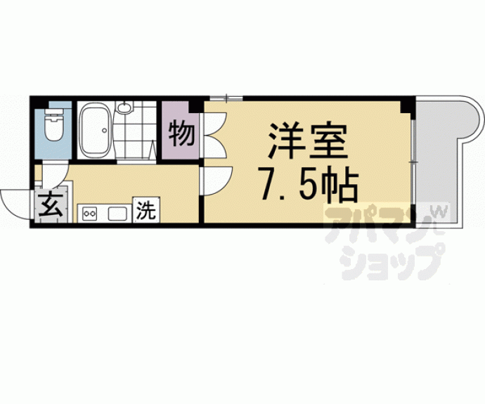【ピースフル京都】間取