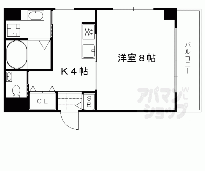 【第８パールハイツ安井】間取