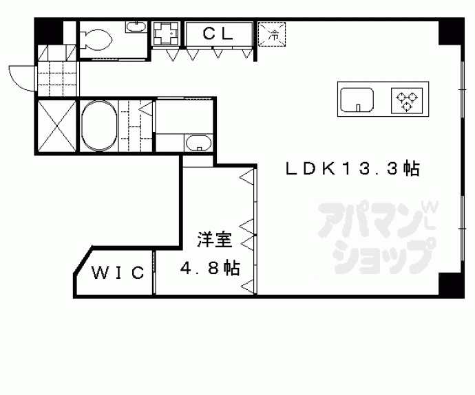 【第８パールハイツ安井】間取