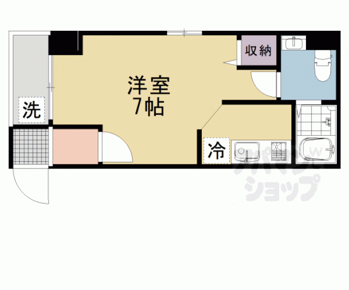 【カーサ大和大路】間取