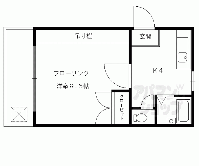 【メゾン・ド・ビジュー】間取