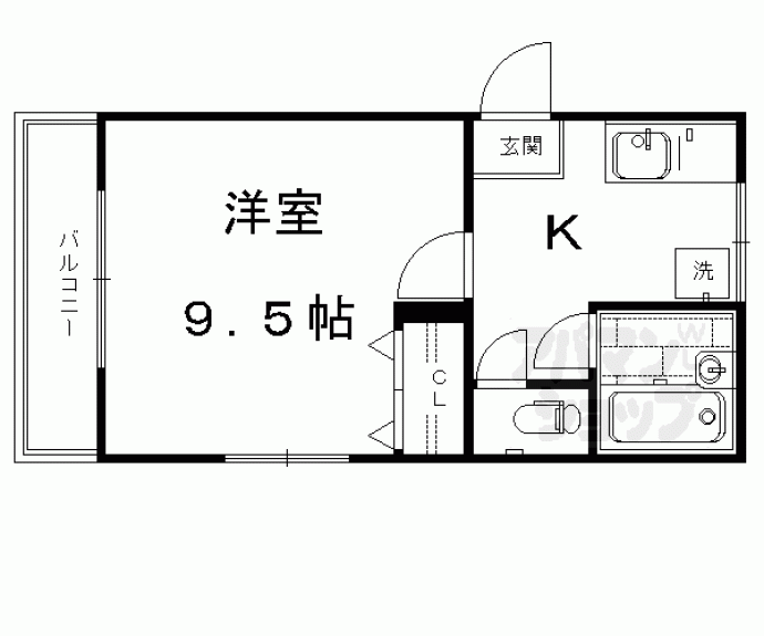 【メゾン・ド・ビジュー】間取