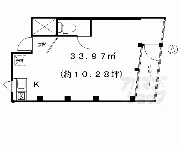 【ＫＡＷＡＲＡＭＡＣＨＩ　ＰＬＡＣＥ】間取