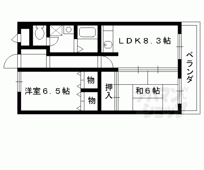 【ラポート曽谷】間取