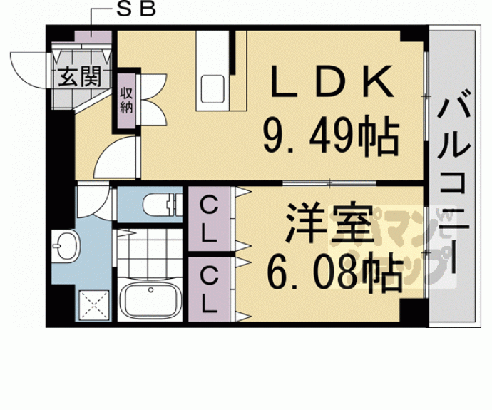 【フォレスト】間取