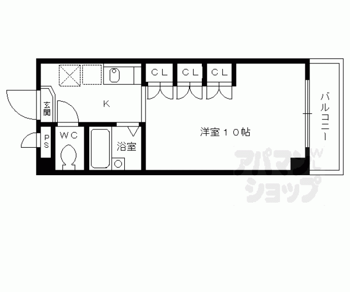 【パルスピリア’９１】間取
