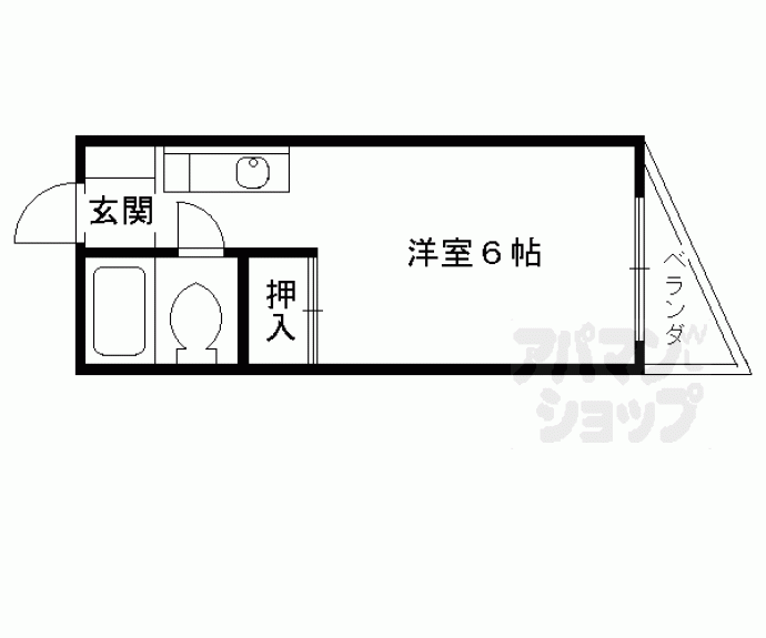 【小倉マンション】間取